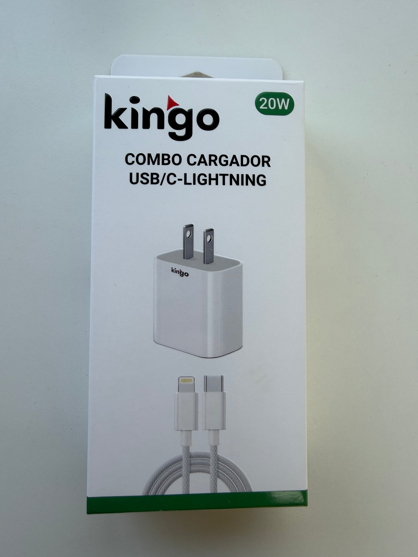 Cargador completo Lightning para iPhone